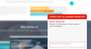 Notre service de chat en direct est le meilleur moyen de convertir les visiteurs de votre site internet prospects qualifiés.